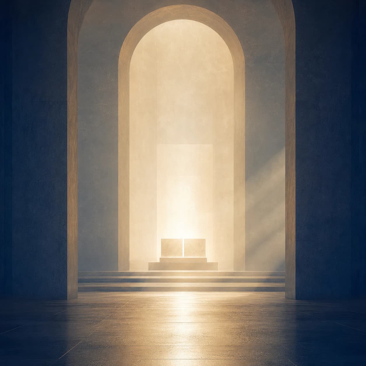 Illustration du chant « Approchons-nous du trône » par Collectif Lumière.