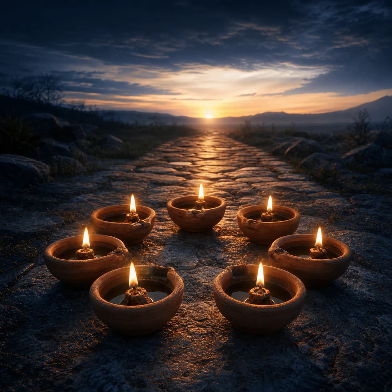 Illustration du chant « Le jour approche » par Collectif Lumière.