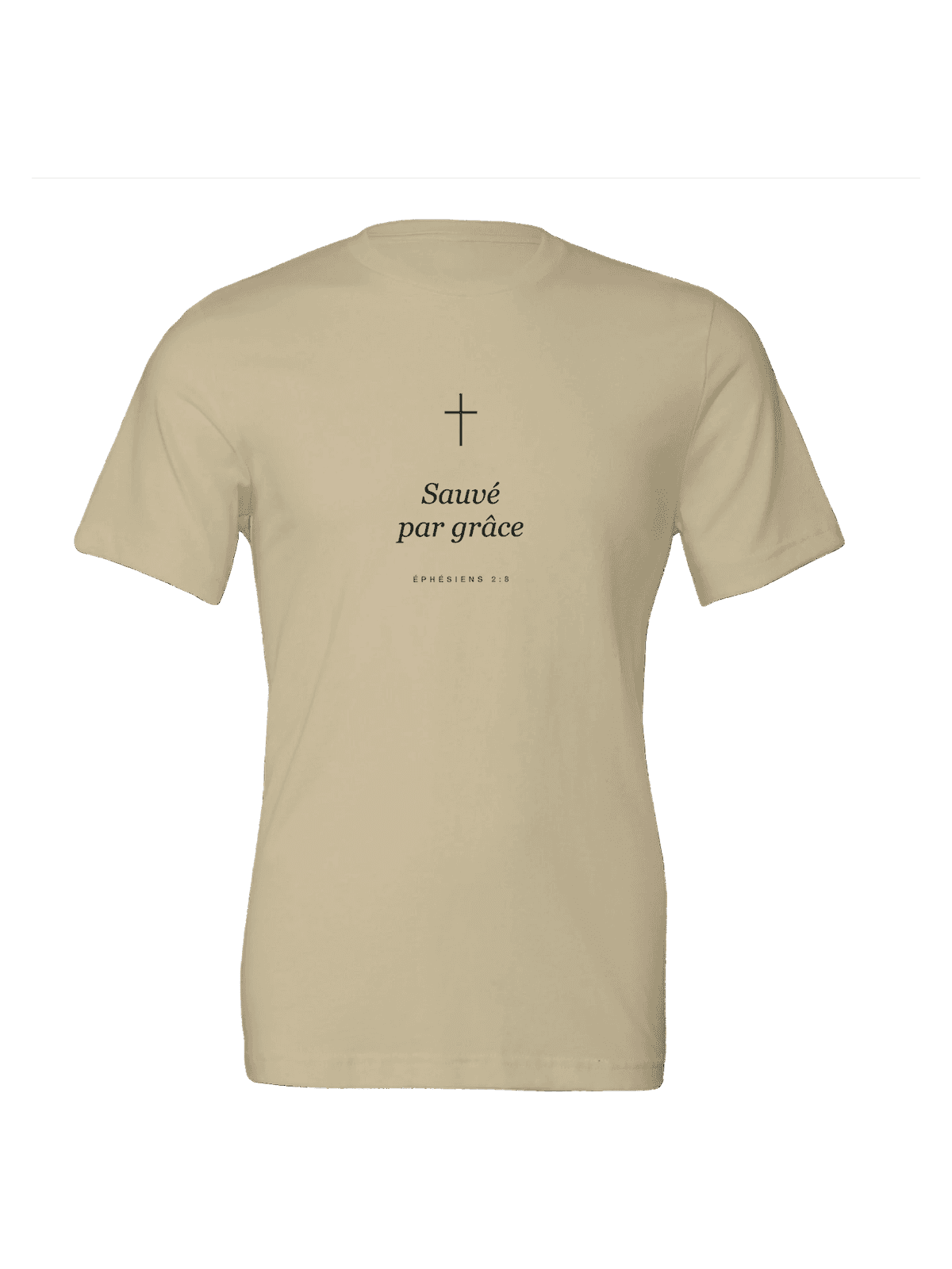 T-shirt « Sauvé par grâce »