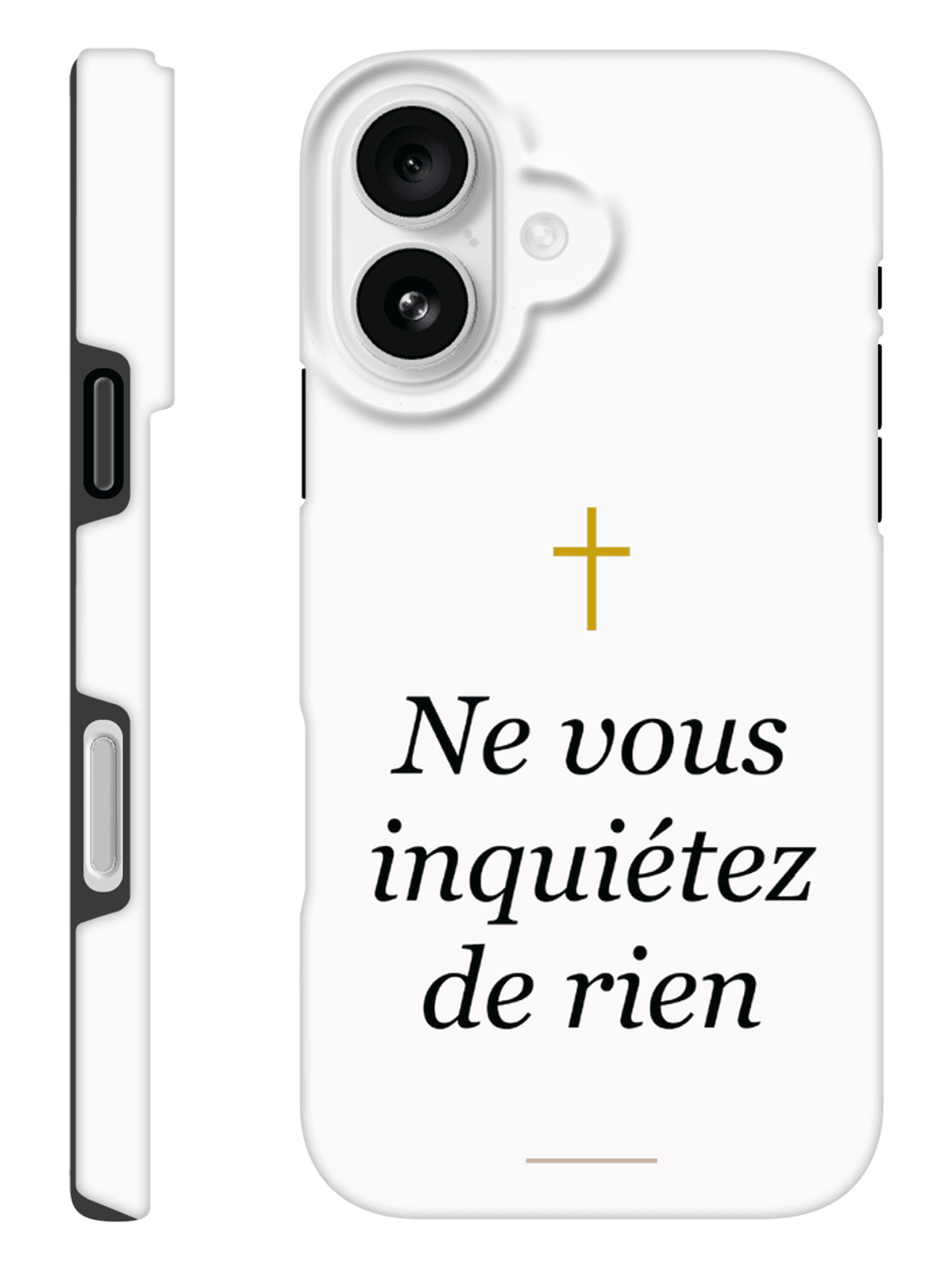 Coque « Ne vous inquiétez de rien »